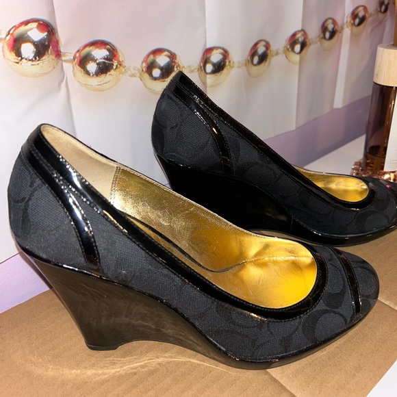 Coach Wedges, Pre-loved by ME. - Picture 2 of 6